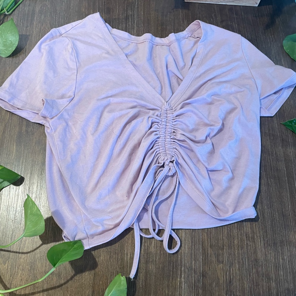 Lavender blouse